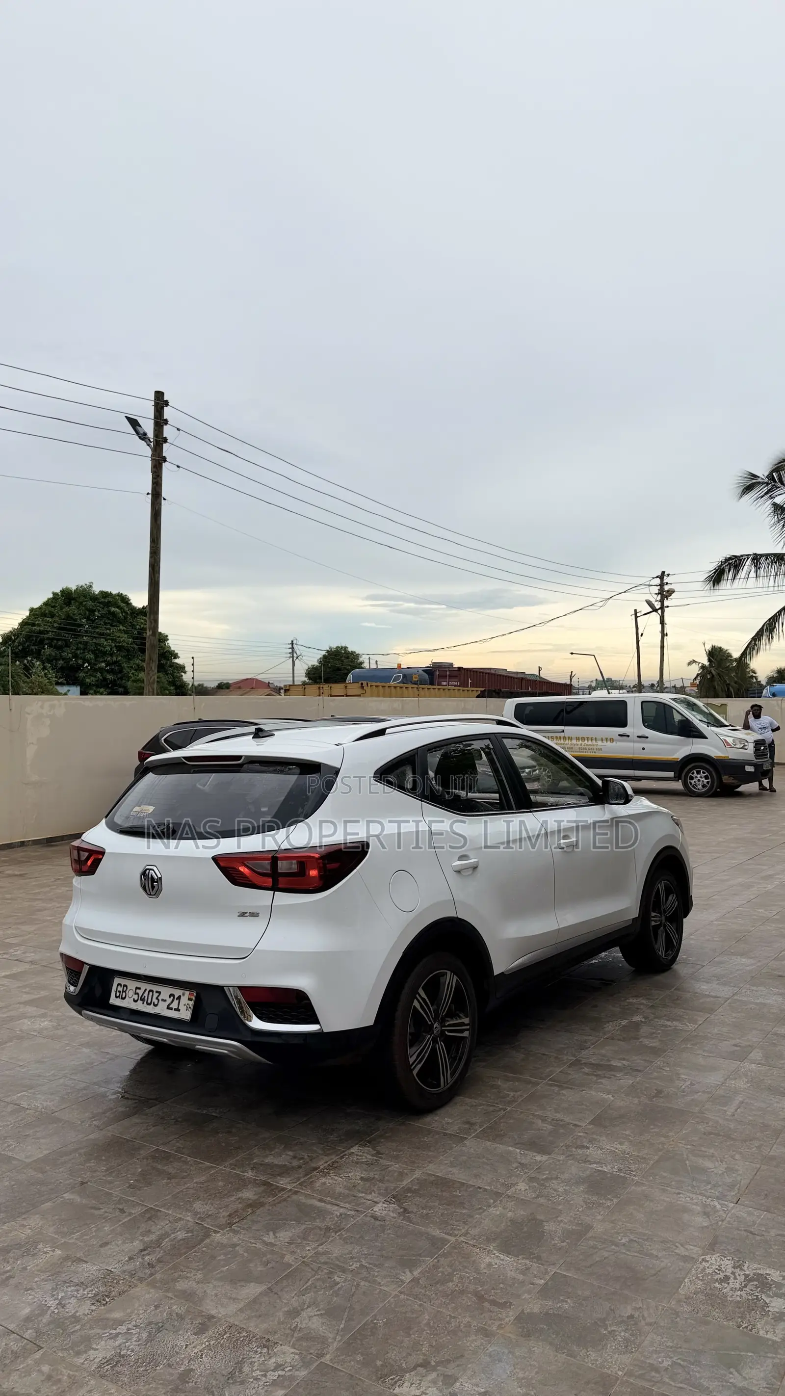 MG ZS 2021 White
