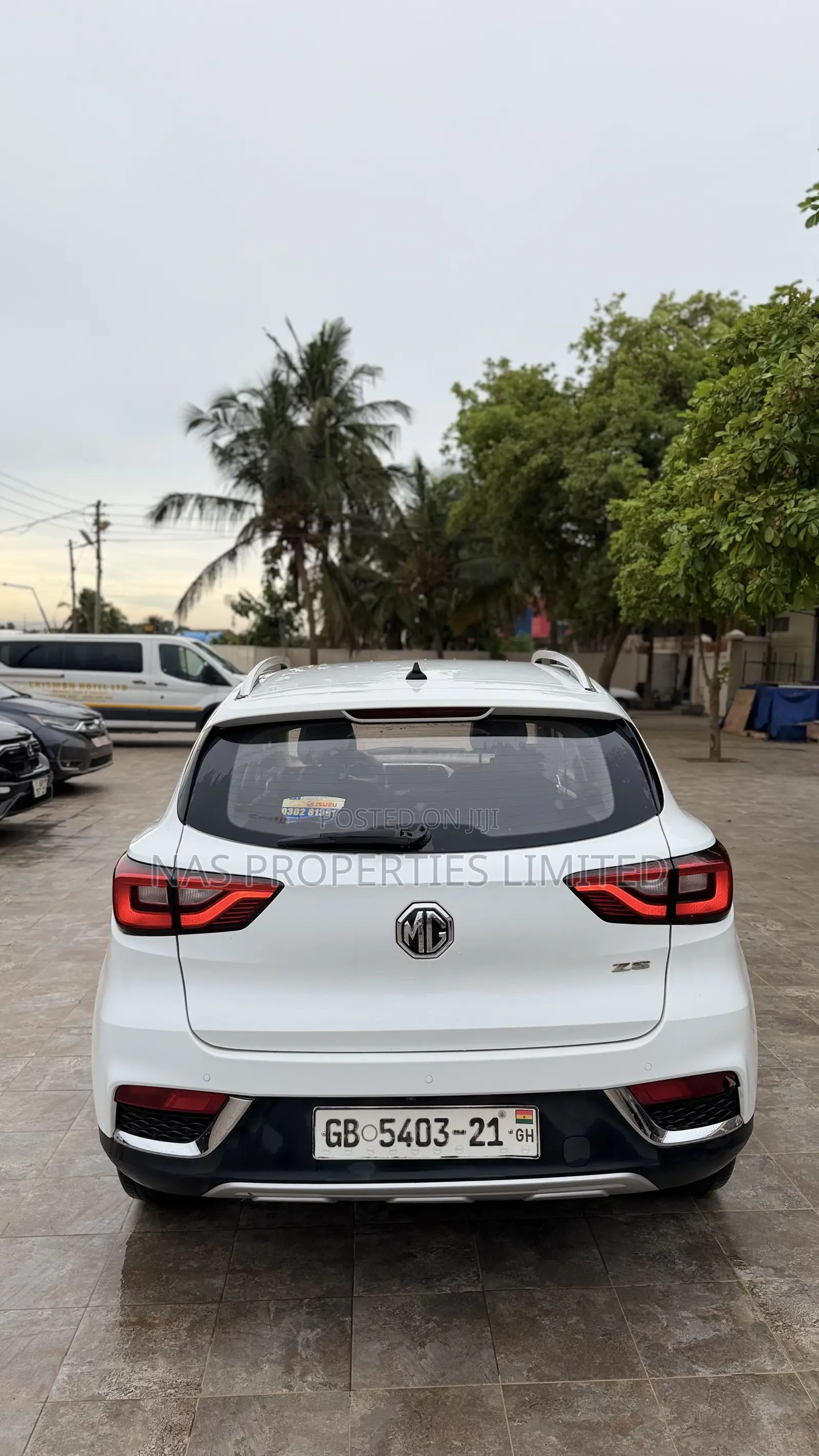 MG ZS 2021 White