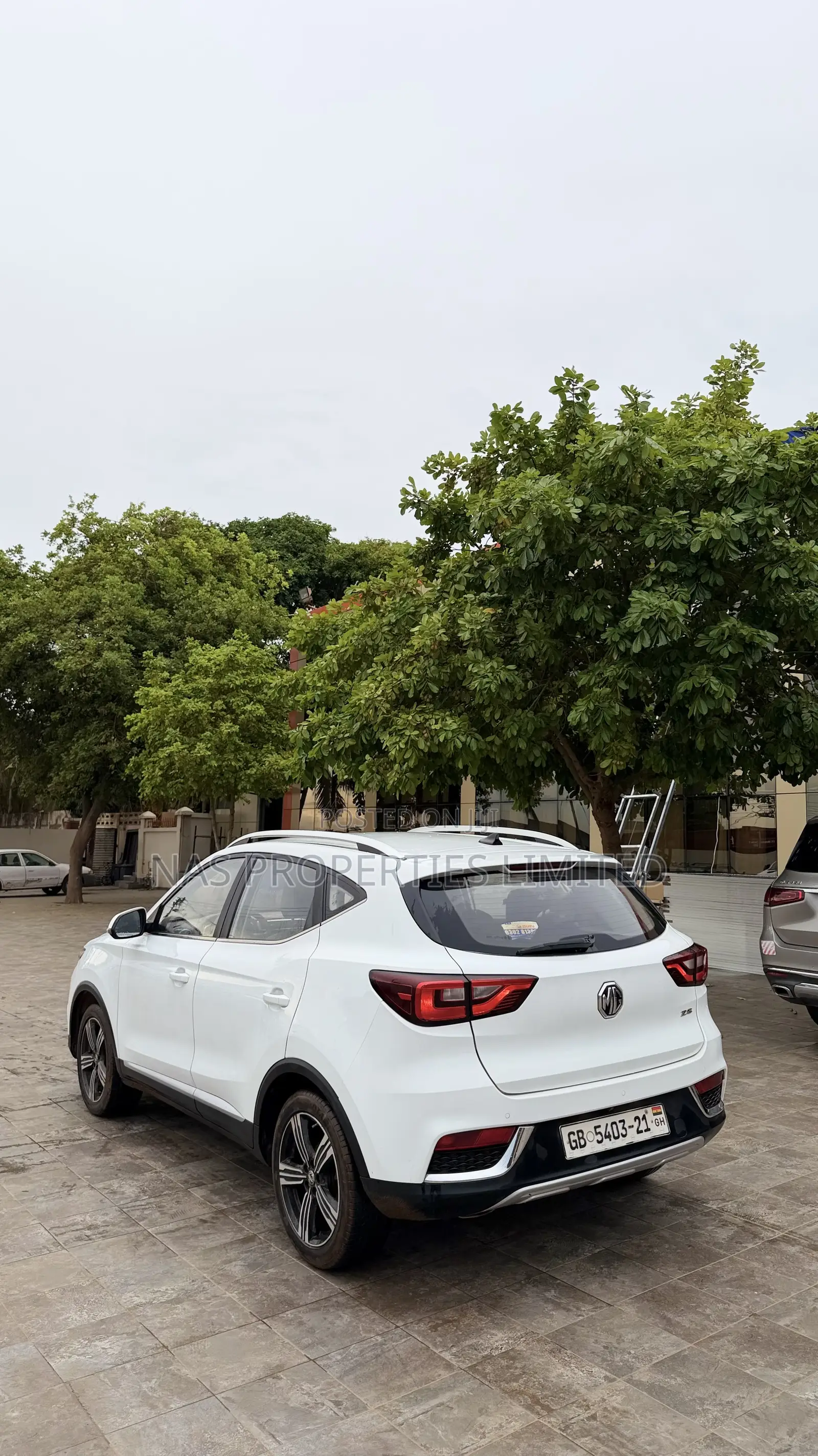 MG ZS 2021 White