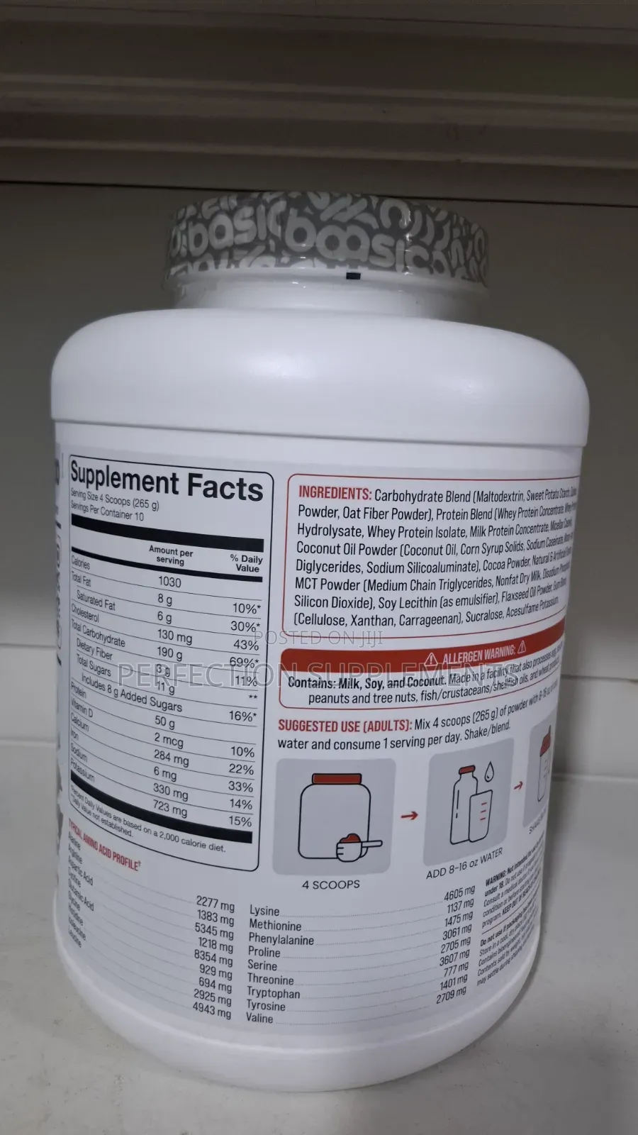 Basic Mass, High-Quality Mass Gainer