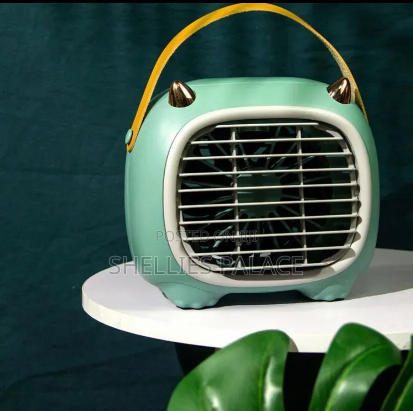 Portable Desktop Plus Water Spray Cold Air Fan Multifunction