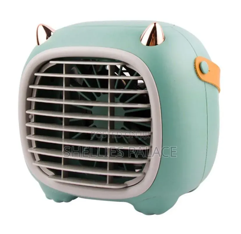 Portable Desktop Plus Water Spray Cold Air Fan Multifunction