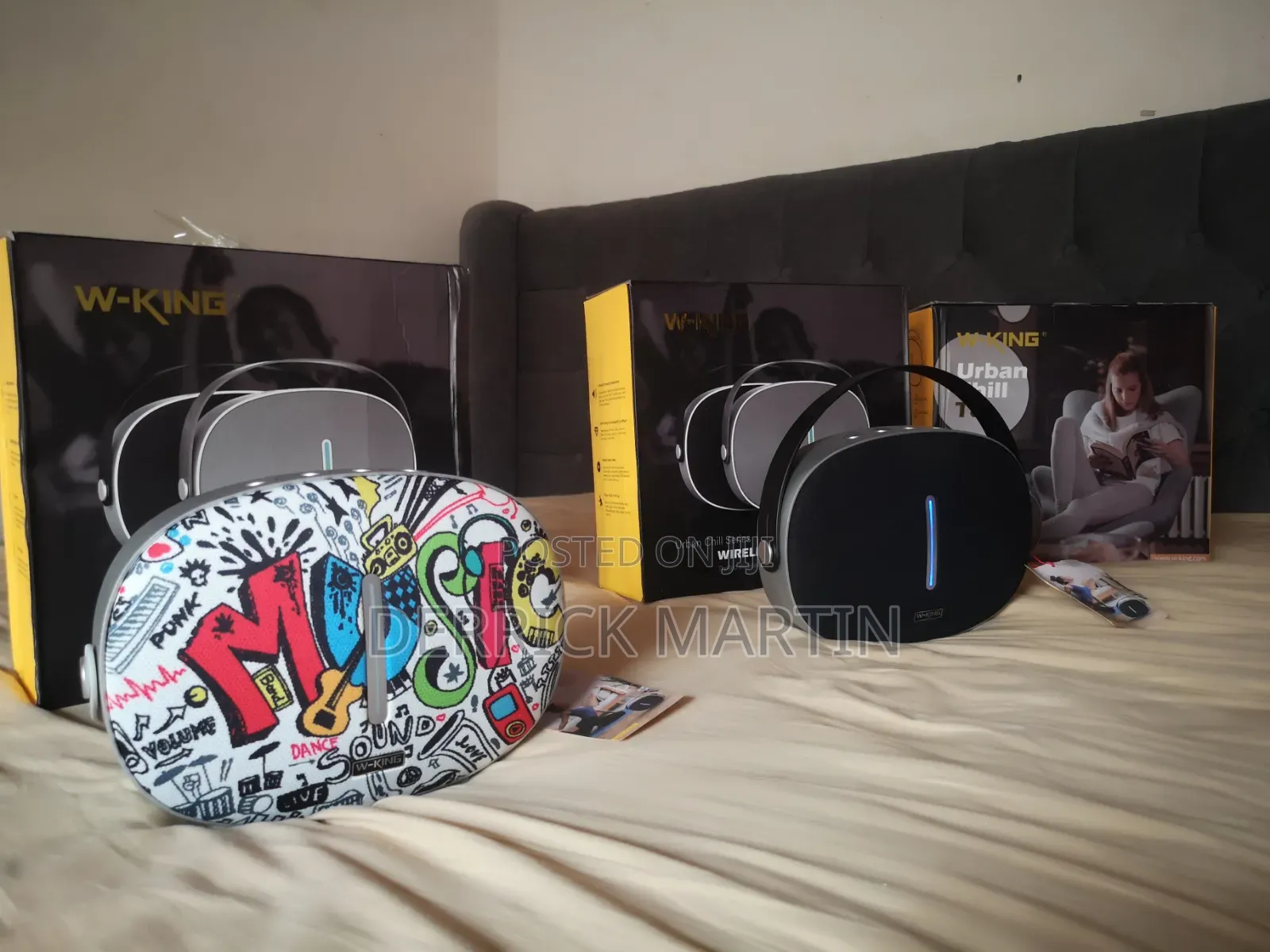 W-King Audio Bluetooth Bass Speakers