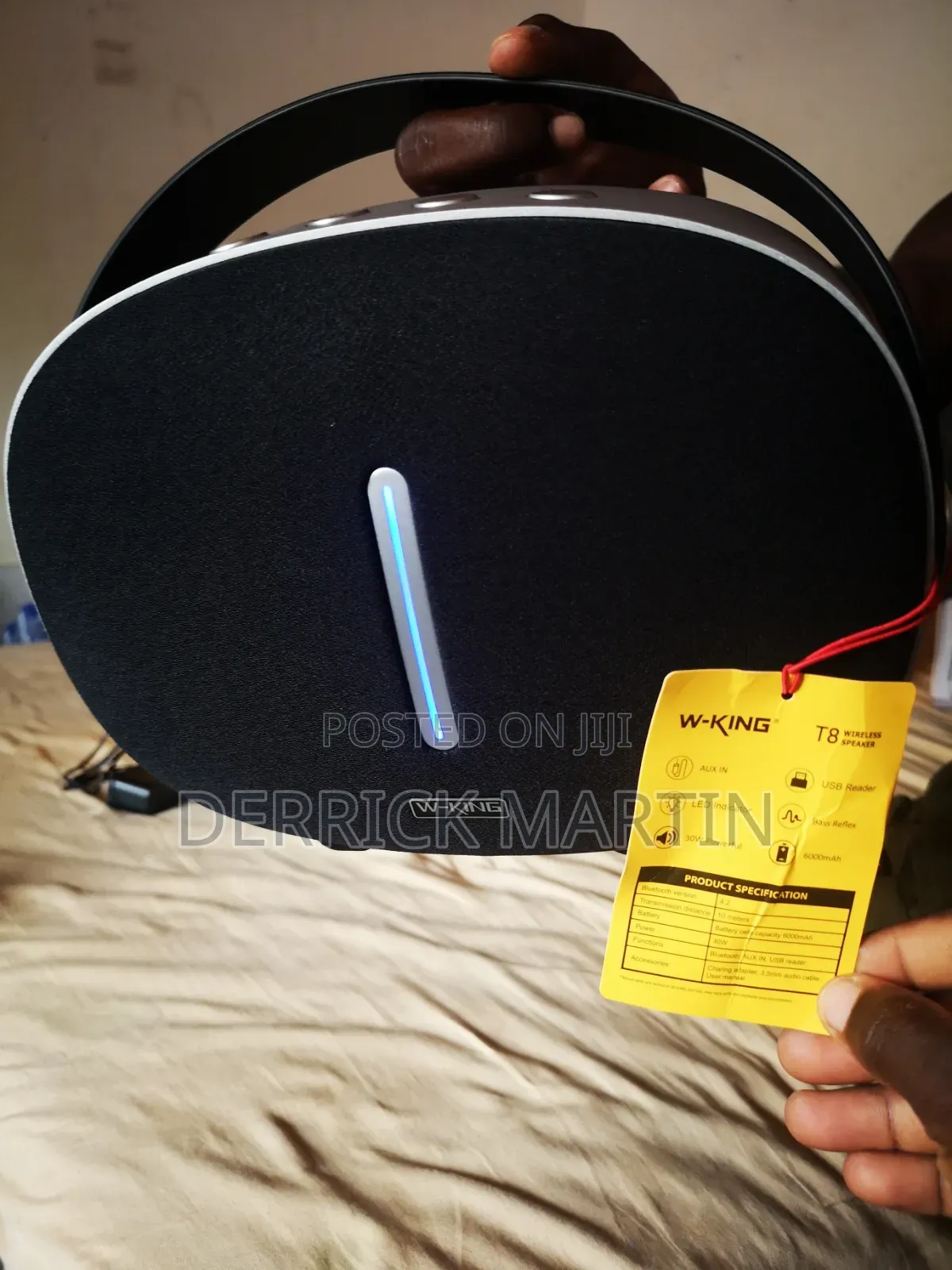 W-King Audio Bluetooth Bass Speakers