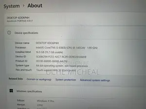 Laptop Toshiba Portege X30 16GB Intel Core i5 SSD 256GB