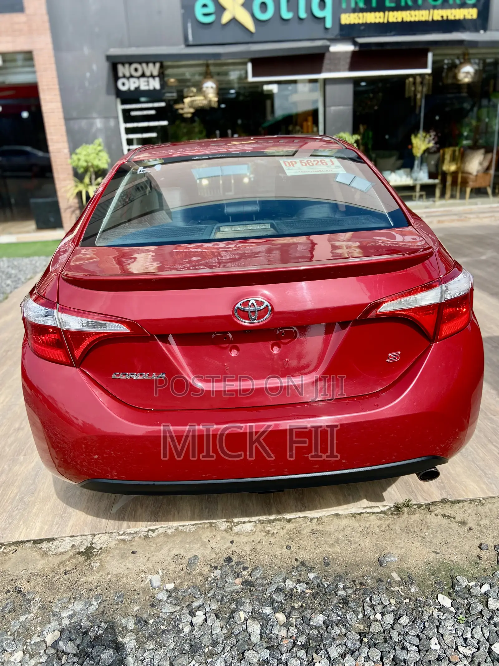 Toyota Corolla S Plus 4dr Sedan (1.8L 4cyl CVT) 2015 Red