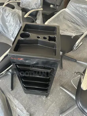 Rem Black Studio Accessories Trolley