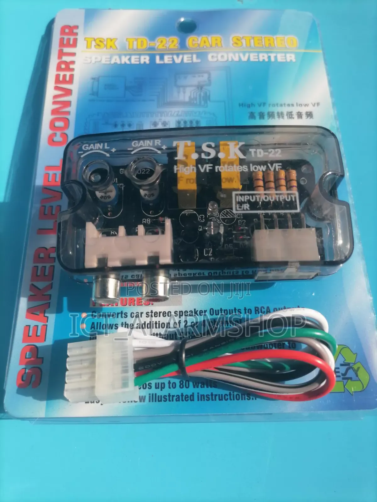 Stereo Speaker Level Converter.