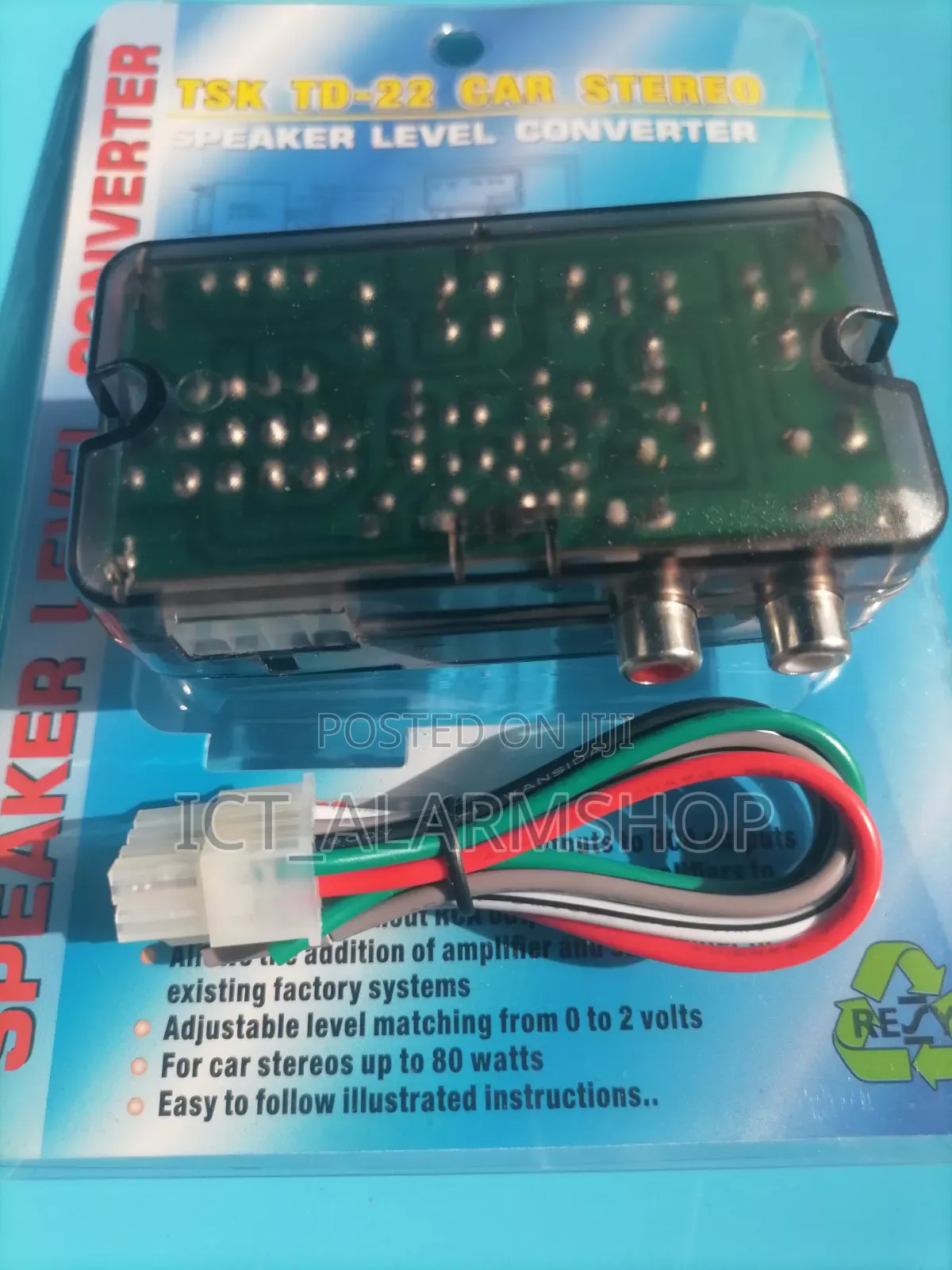 Stereo Speaker Level Converter.