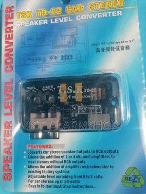 Stereo Speaker Level Converter.