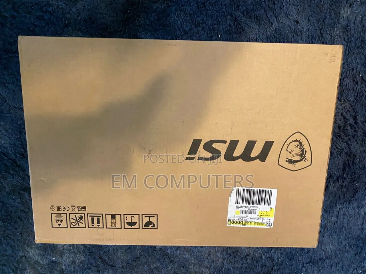 New Laptop MSI Raider GE76 12UGS 16GB Intel Core i9 SSD 1T