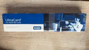 Fargo Cr-79/Cr-80 Adhesive Paper-backed Ultracard Pvc Cards (500cards)