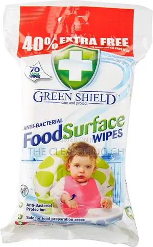 Greenshield Food Surface Wipes 70’Ps
