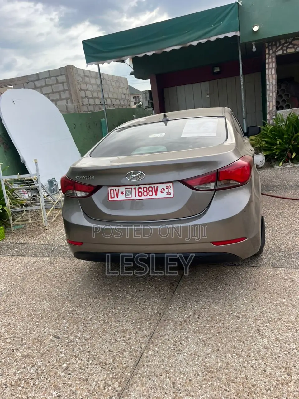 Hyundai Elantra 2014 Brown