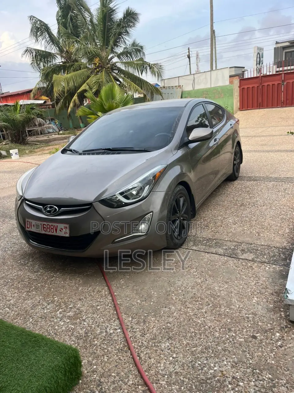 Hyundai Elantra 2014 Brown
