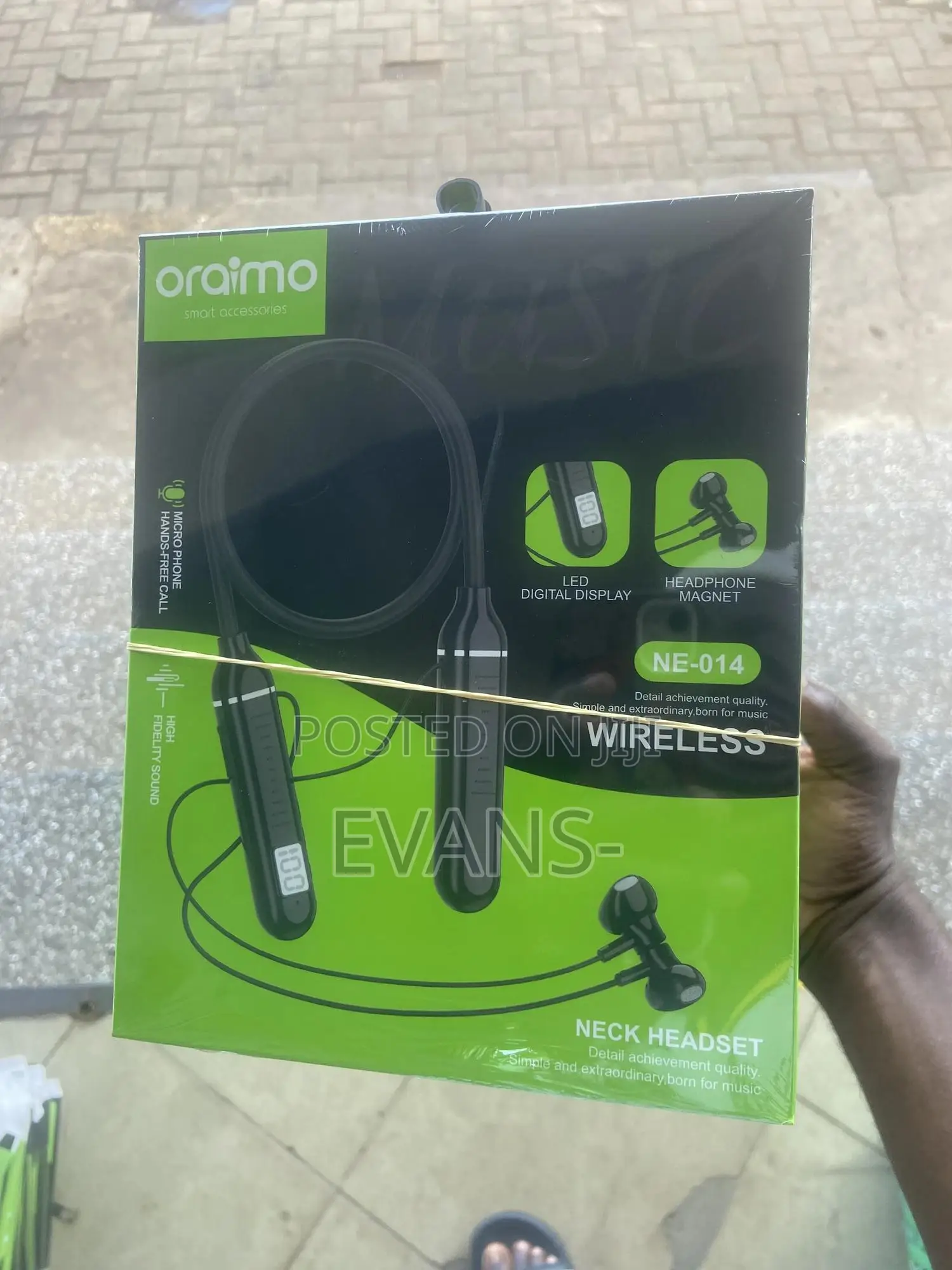 Oraimo Bluetooth Neckband