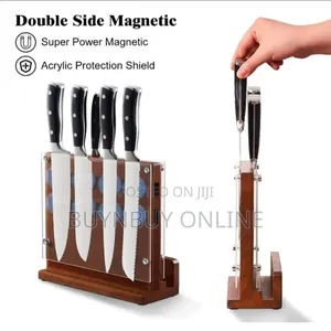 Wooden Magnetic Knife Holder