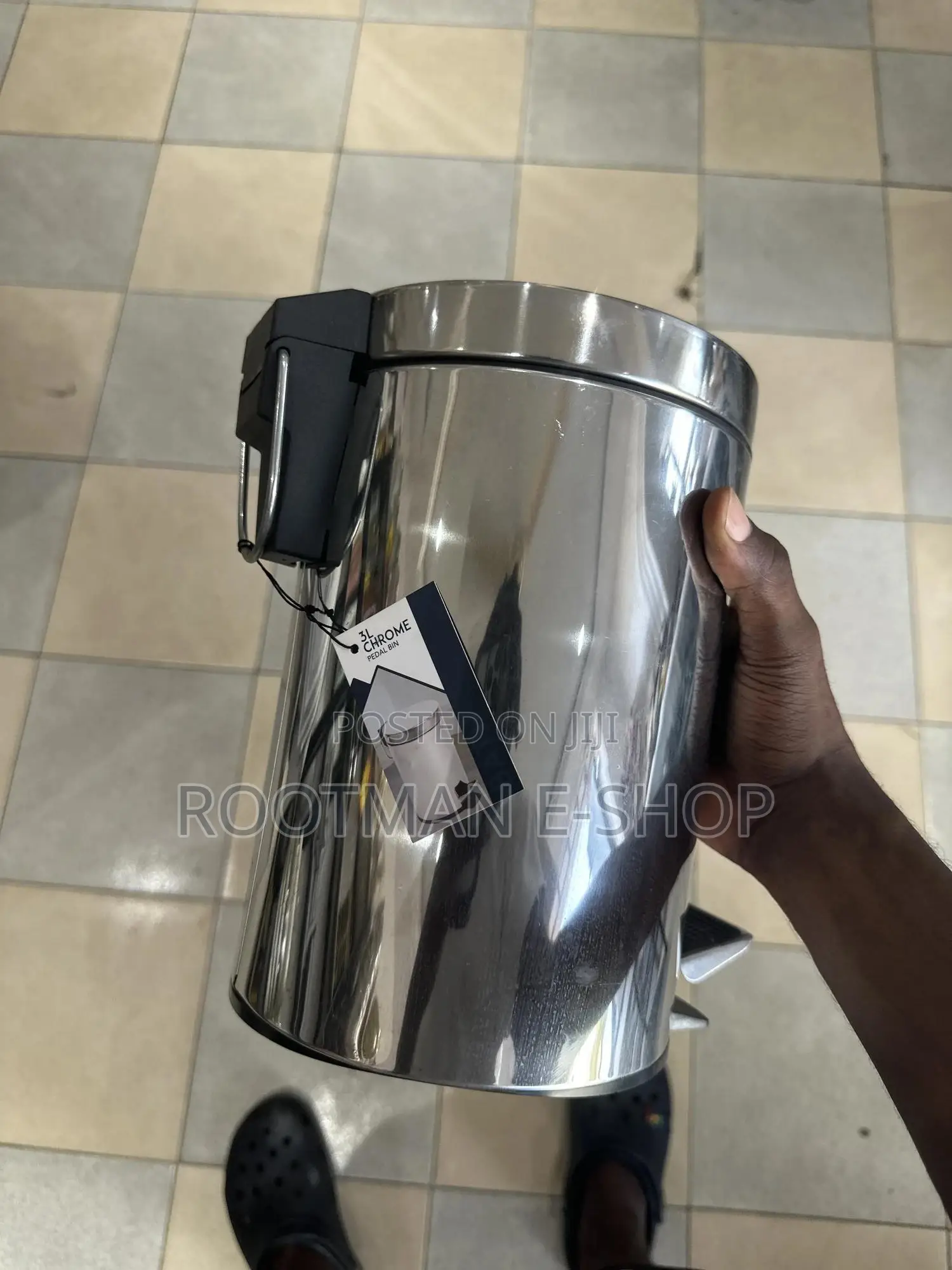 Pedal Bin With Reliable Foot Pedal Mechanism 5ltr