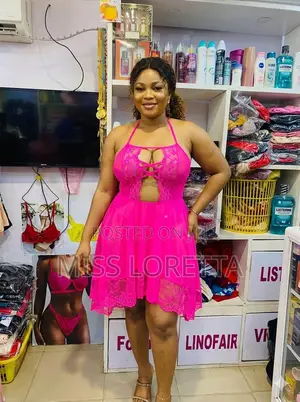 See Through Nightie With Panty Set