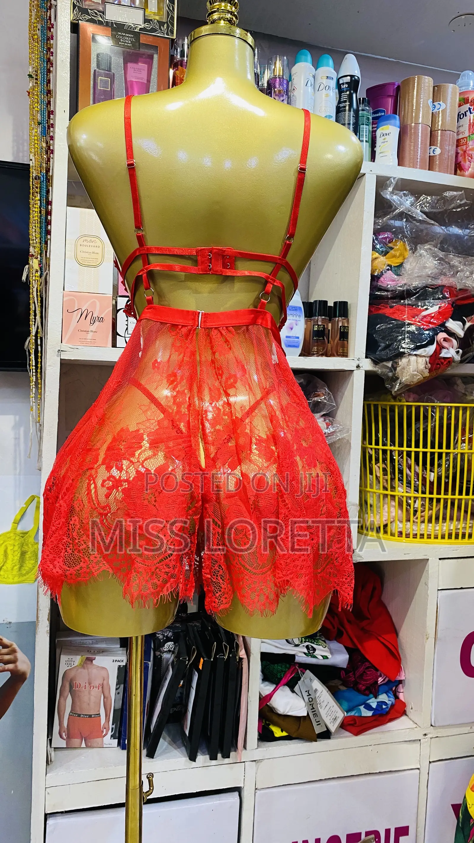 See Through Nightie With Panty Set