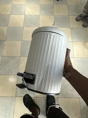 Retro Style Foot Step Pedal Toilet Bin 5ltr