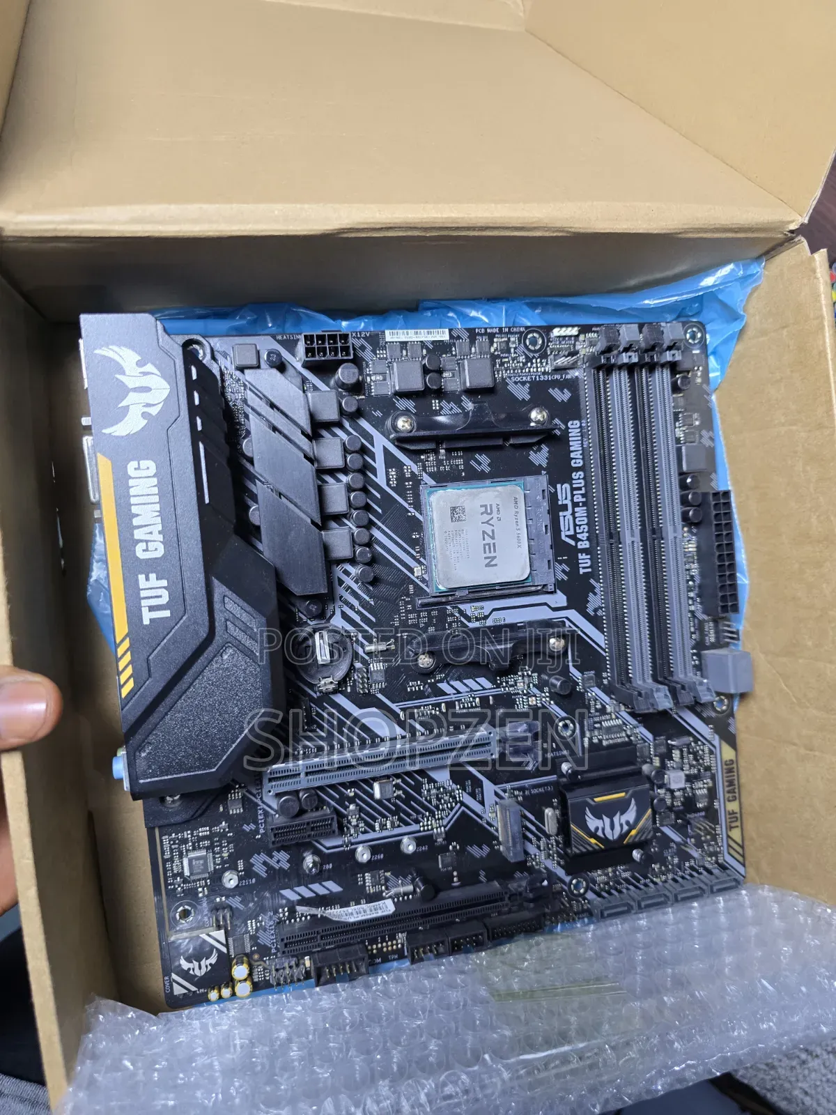 Ryzen 5 5600x + Asus Tuf B450 Plus Gaming Motherboard