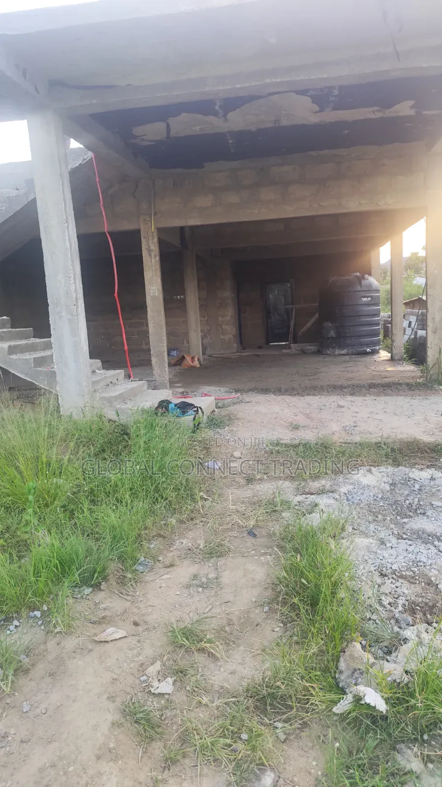 Building and Land for Sale.