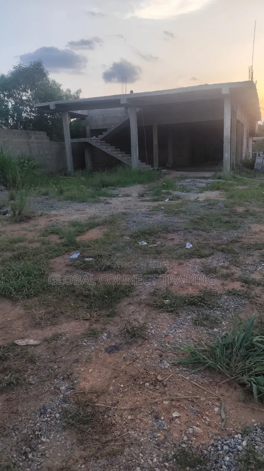 Building and Land for Sale.