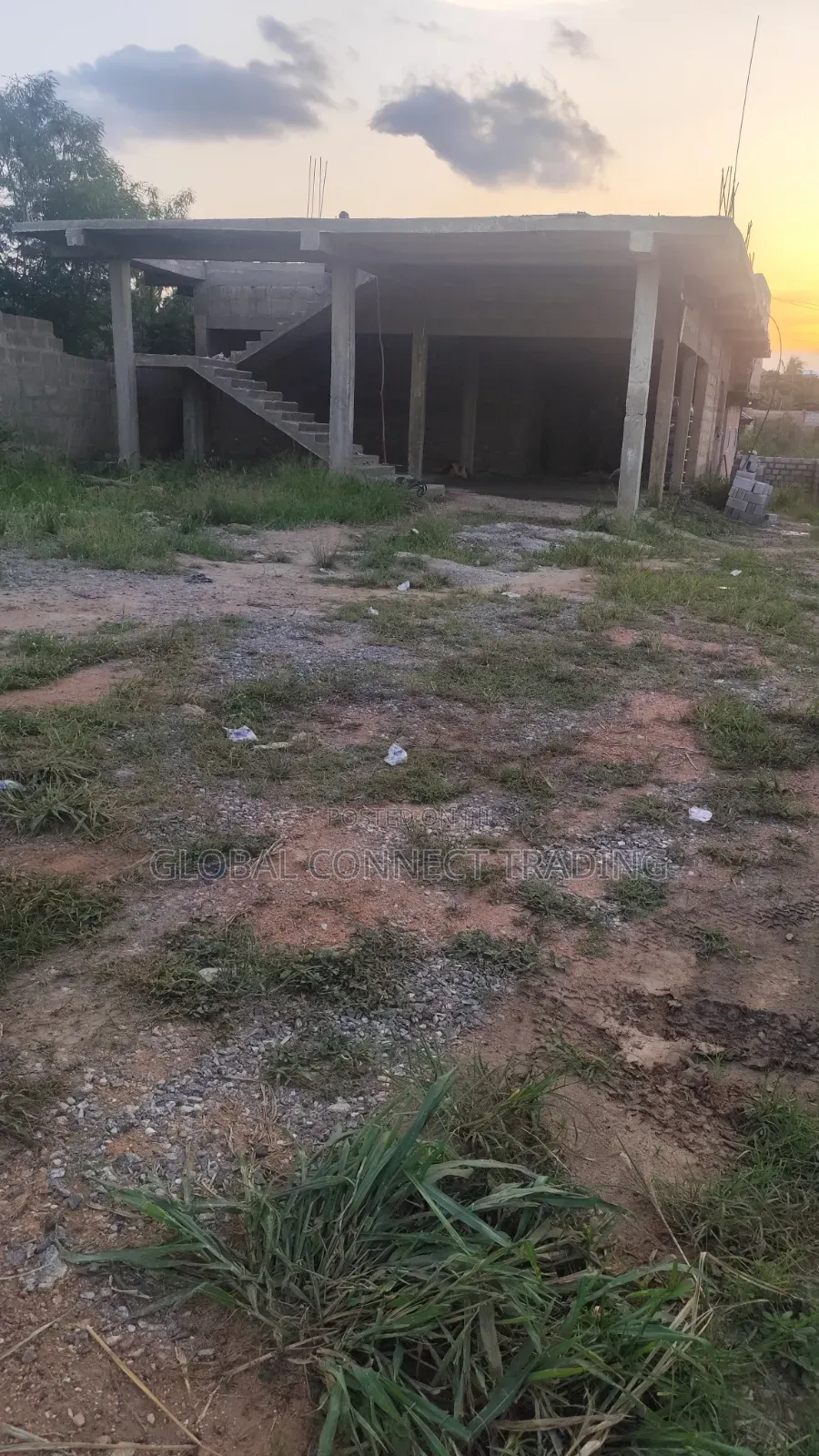Building and Land for Sale.