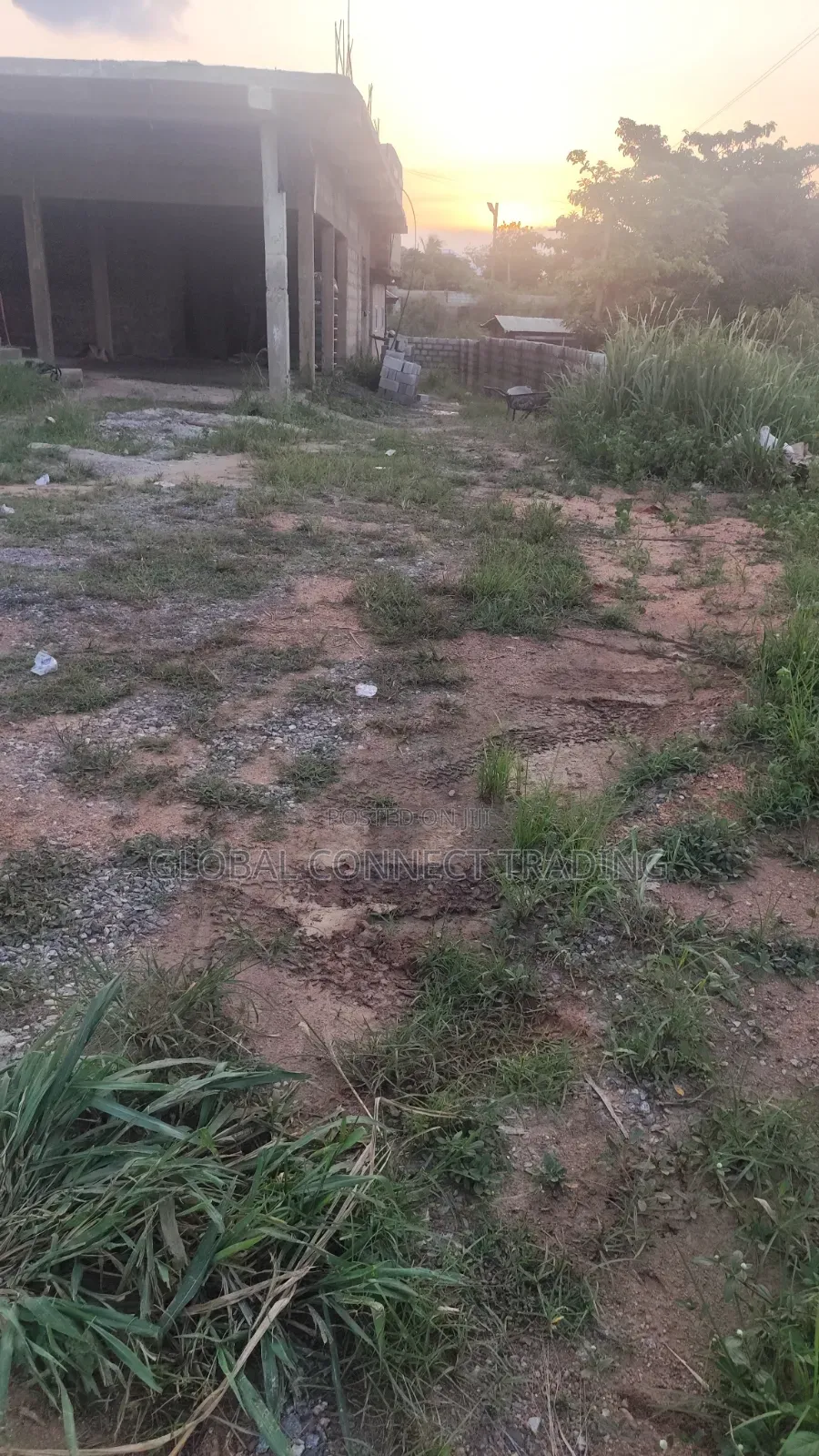 Building and Land for Sale.