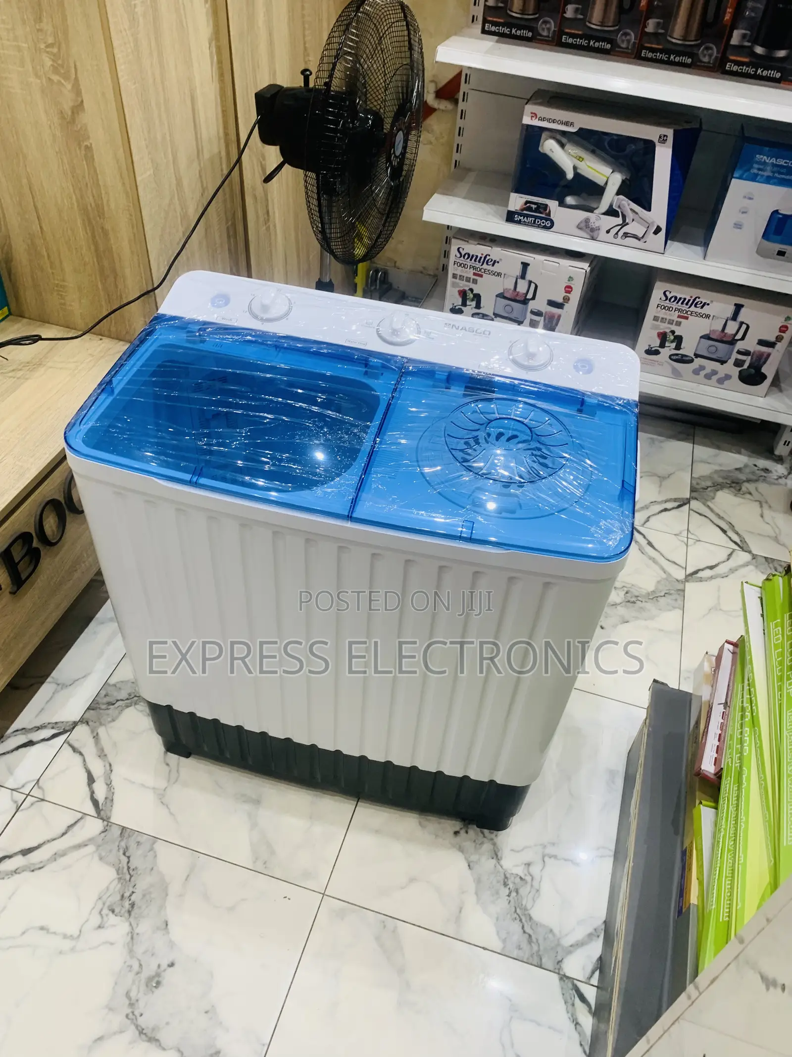 Grab the New Semi Automatic 10kg Topload Twintub