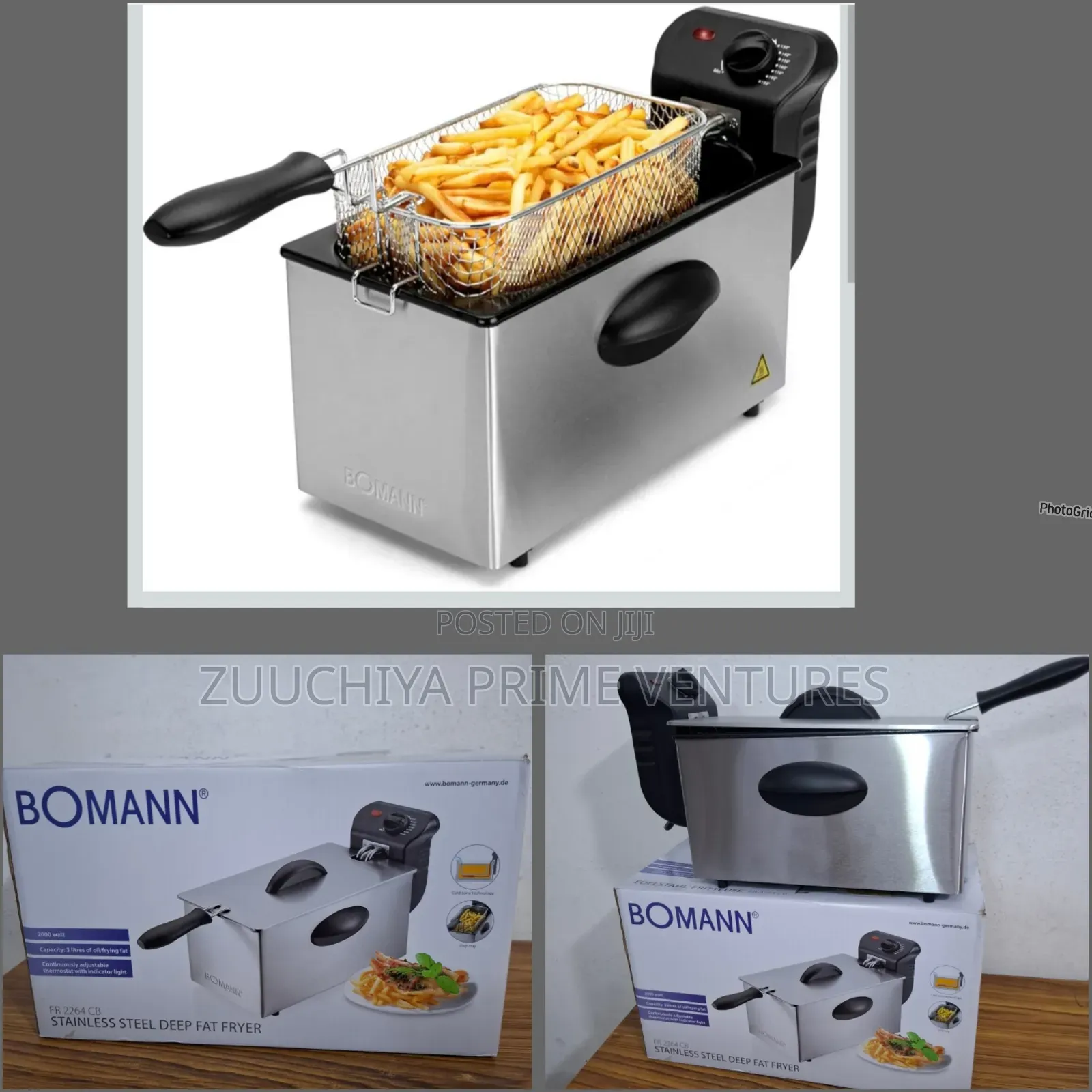 3.L Bomann Deep Fryer From Germany 