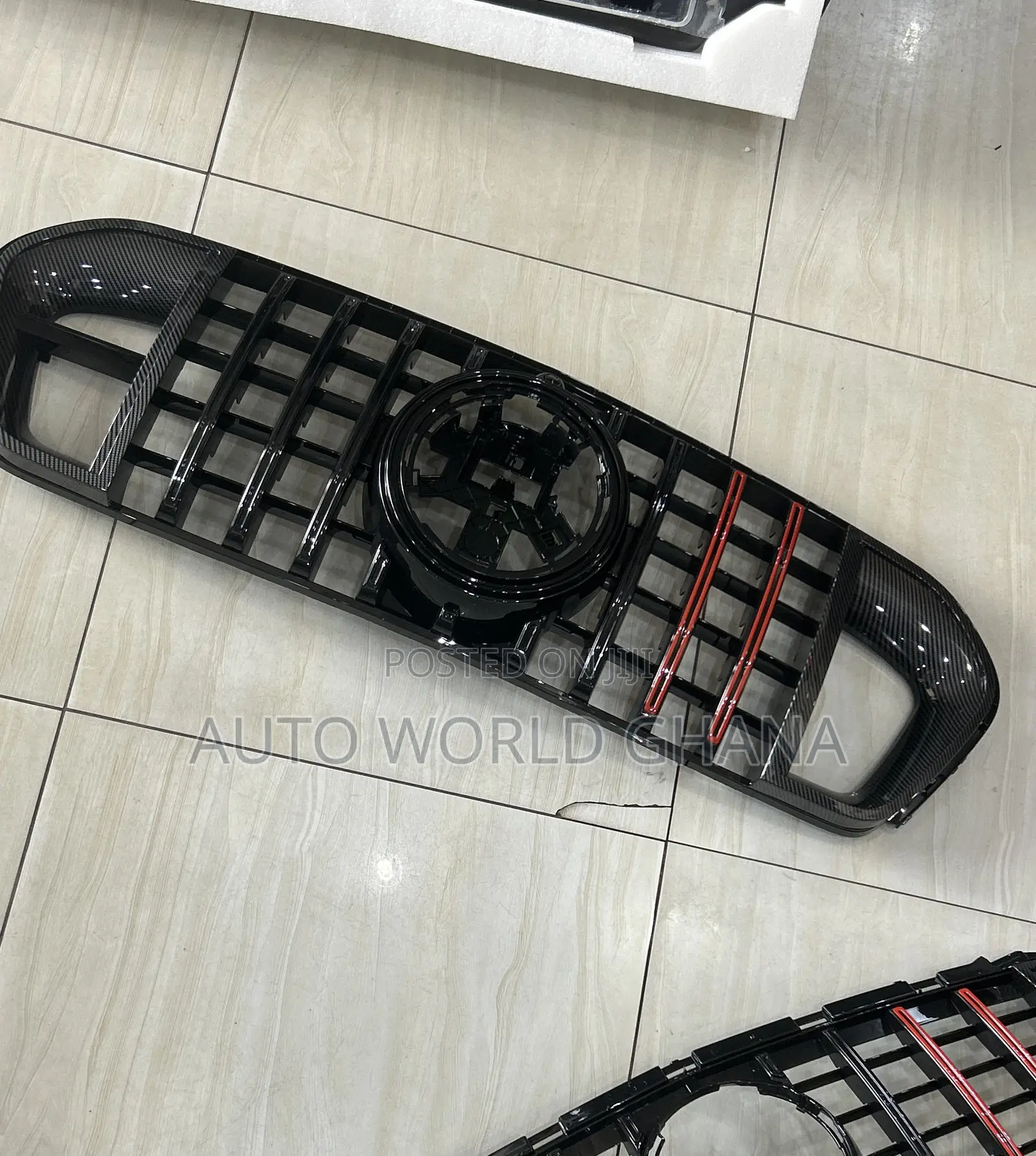 Mercedes Benz Gle Grill Replacement Brabus Style Carbon 2020-2025
