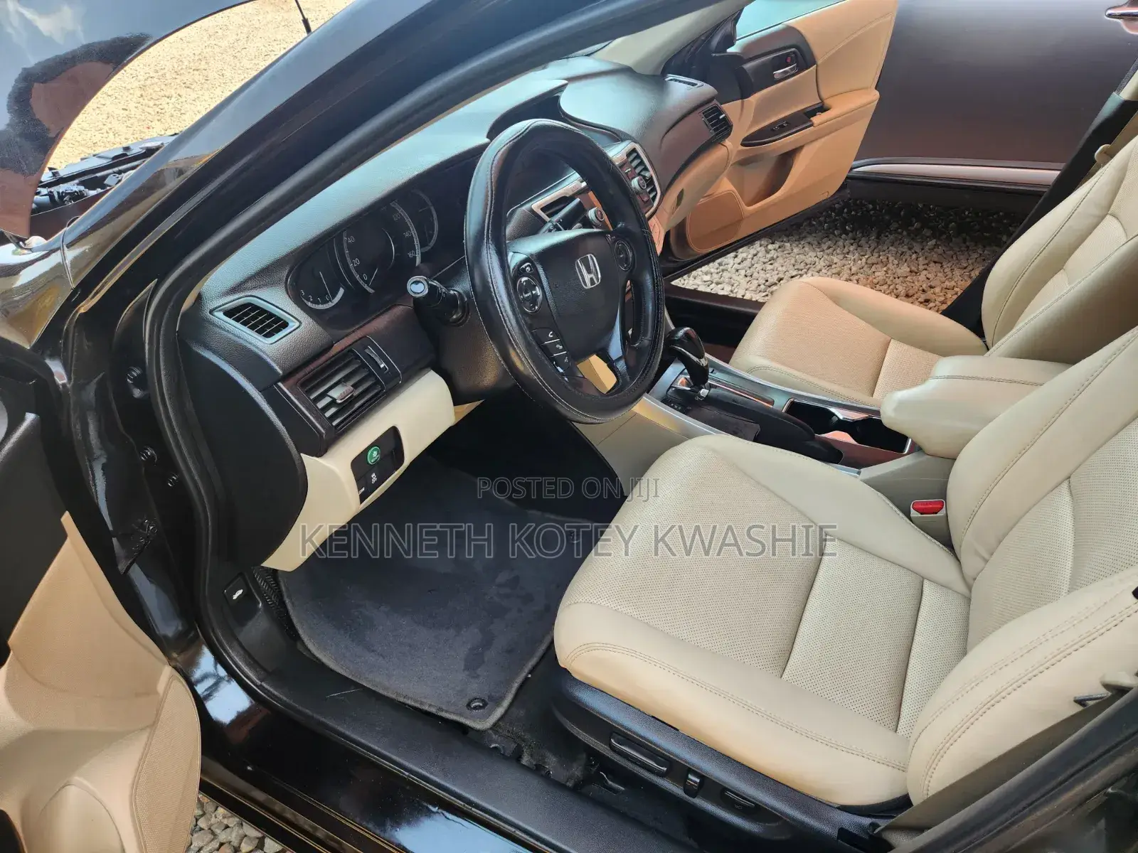 Honda Accord EX-L V-6 4dr Sedan FWD (3.5L 6cyl 6A) 2013 Black