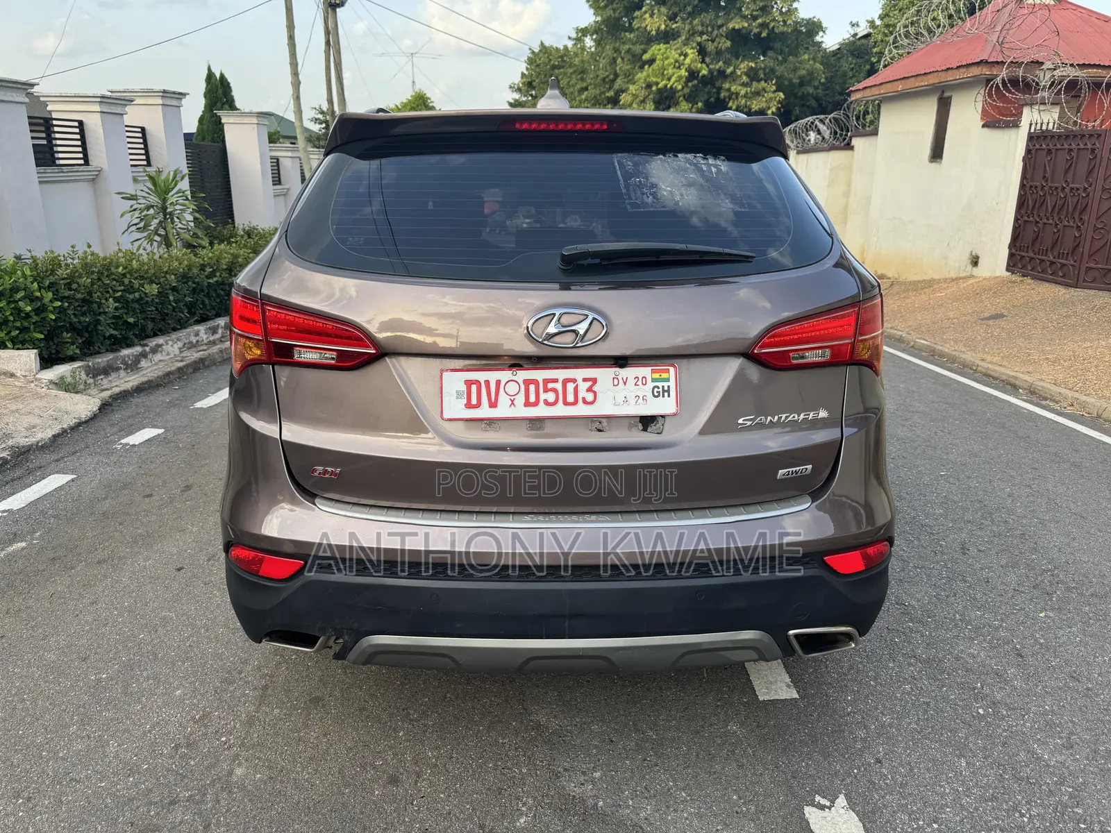 Hyundai Santa Fe 2014 Brown
