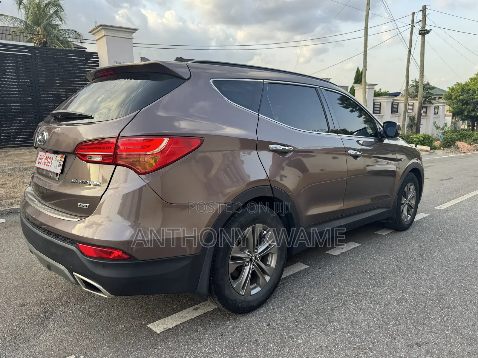 Hyundai Santa Fe 2014 Brown