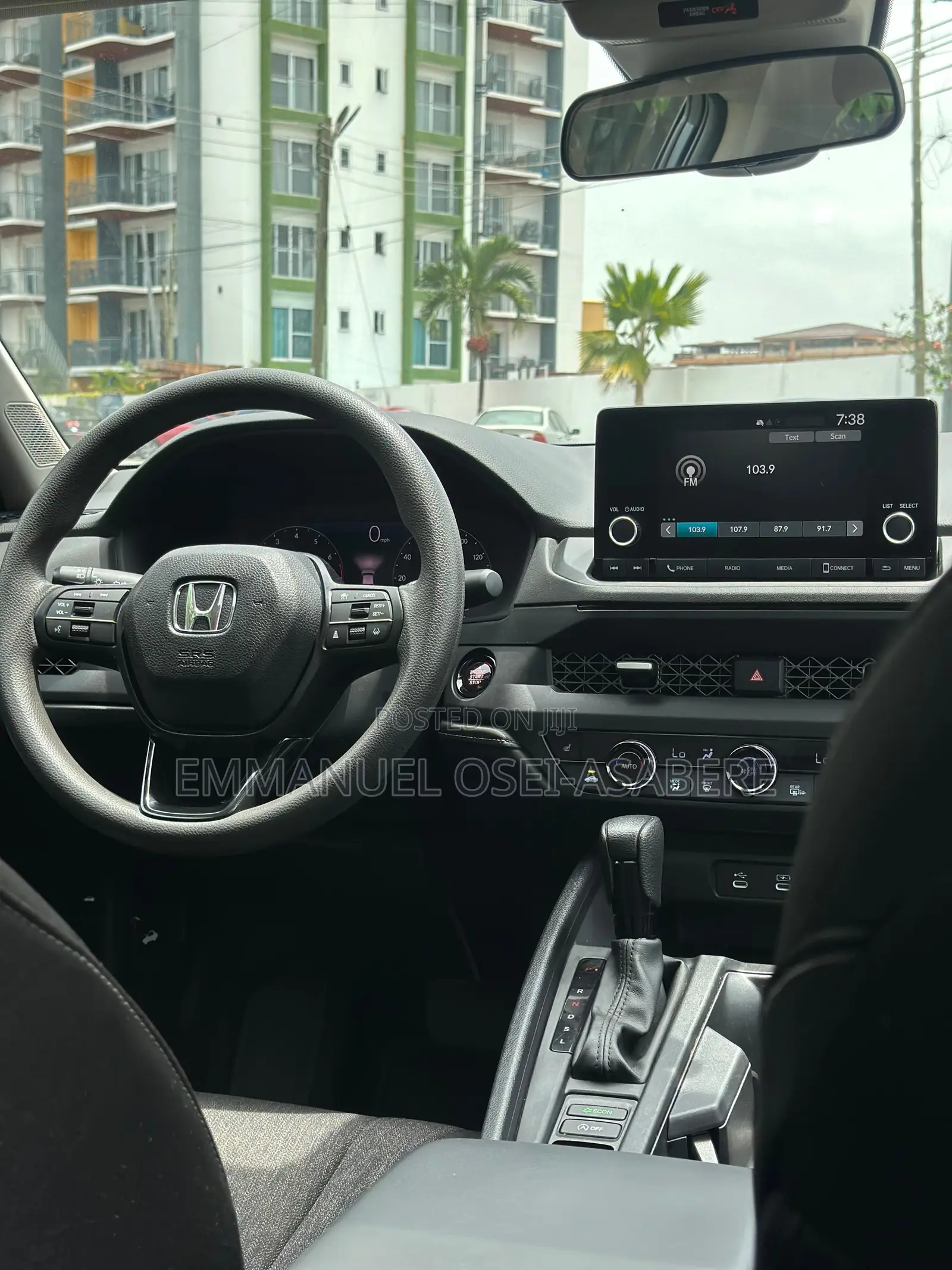 Honda Accord EX CVT 2024 Gray