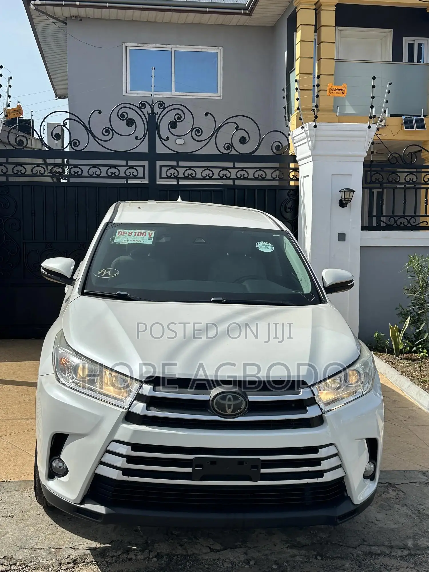 Toyota Highlander LE 4x2 (2.7L 4cyl 6A) 2018 White