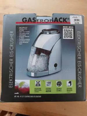 Gastroback Ice Cube Crusher Germany 