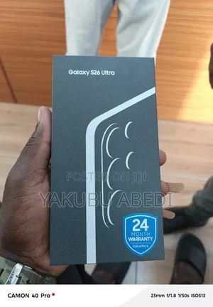 New Samsung Galaxy S26 Ultra 5G 512 GB Black
