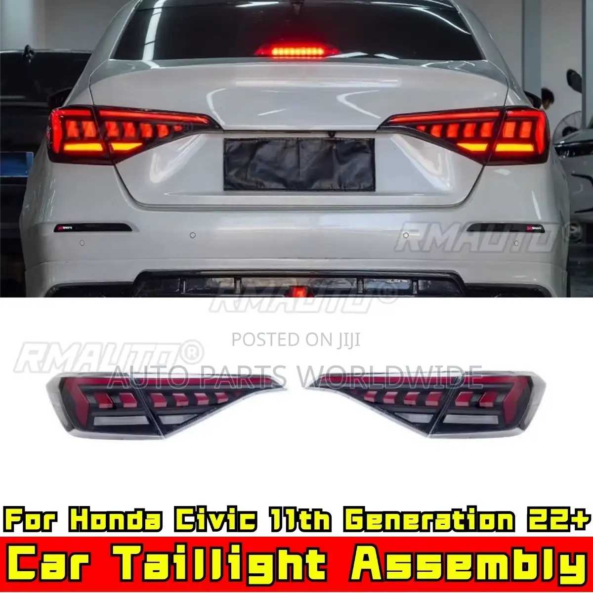 Honda Civic Led Tail Lights 2022-2025