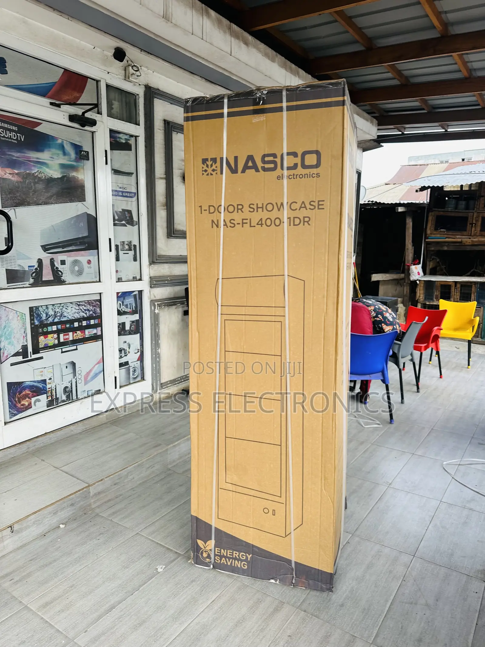 Nas-Fl400-1dr Display Fridge Single Door