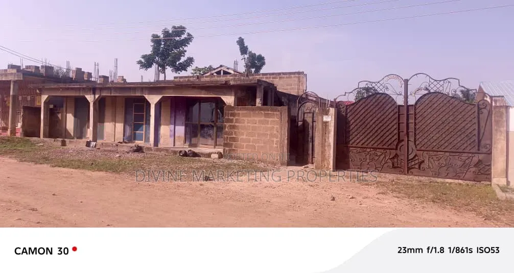 Church With 3 Shops At Abease, Amasaman Accra