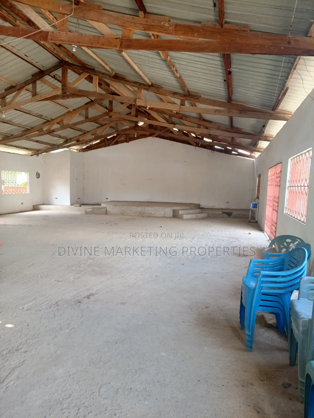 Church With 3 Shops At Abease, Amasaman Accra