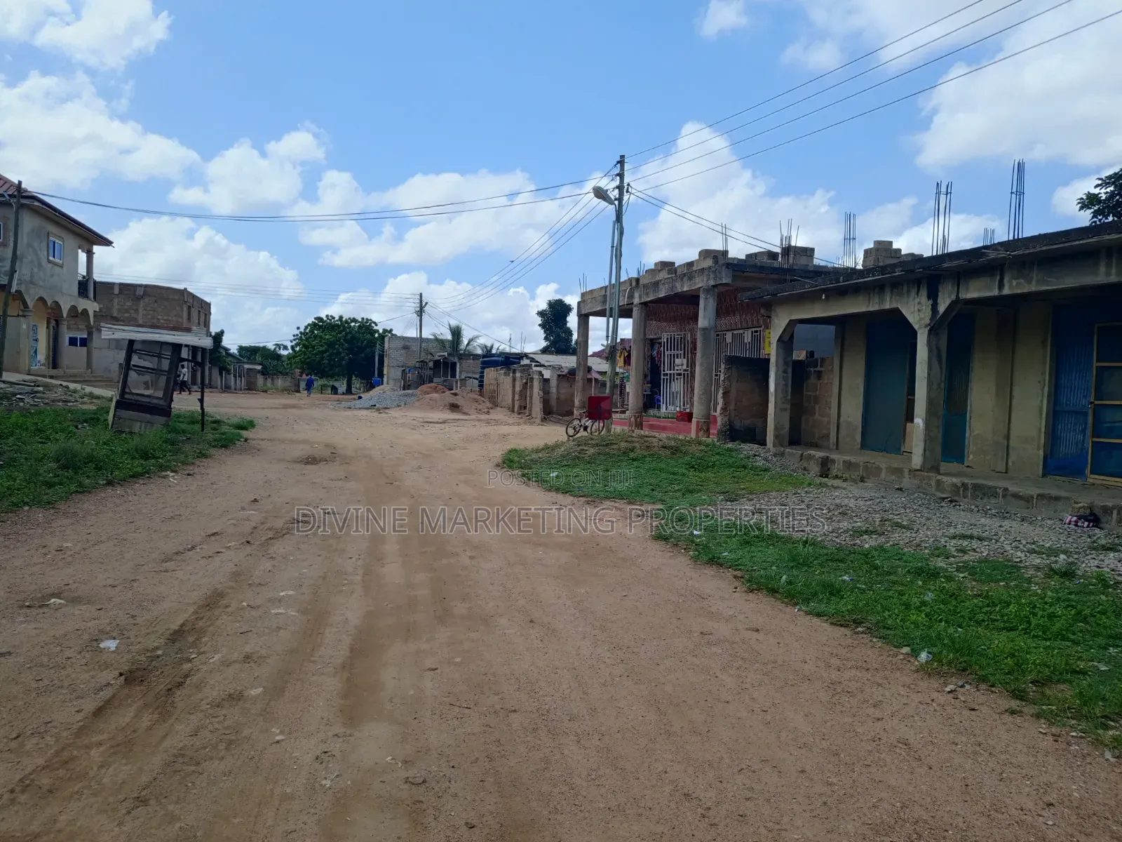 Church With 3 Shops At Abease, Amasaman Accra