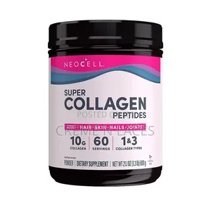 Neocell Grass-Fed Collagen Super Peptides, Unflavored 20g Per Serving
