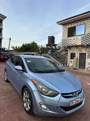 Hyundai Elantra Limited 2012 Blue