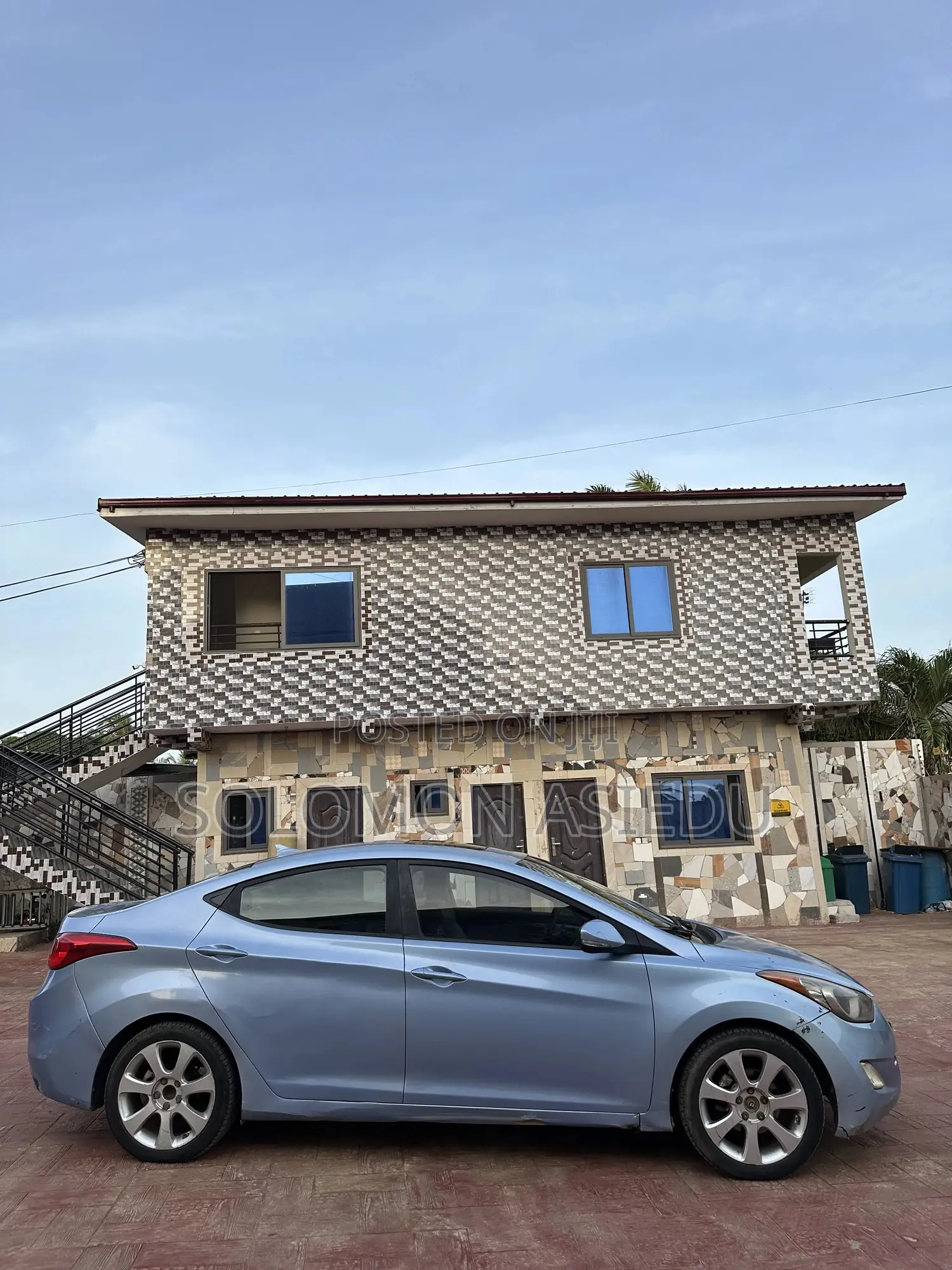 Hyundai Elantra Limited 2012 Blue