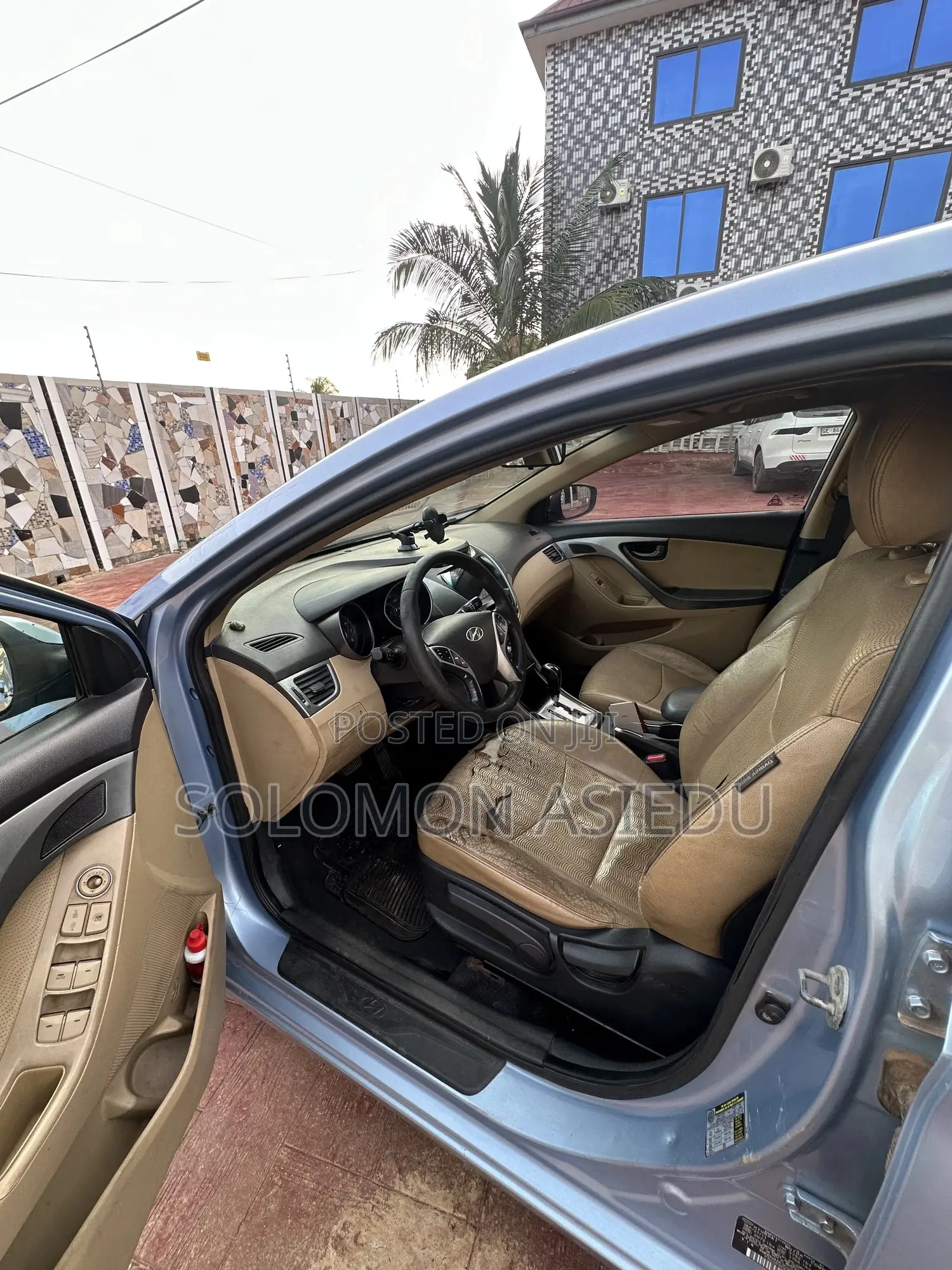 Hyundai Elantra Limited 2012 Blue