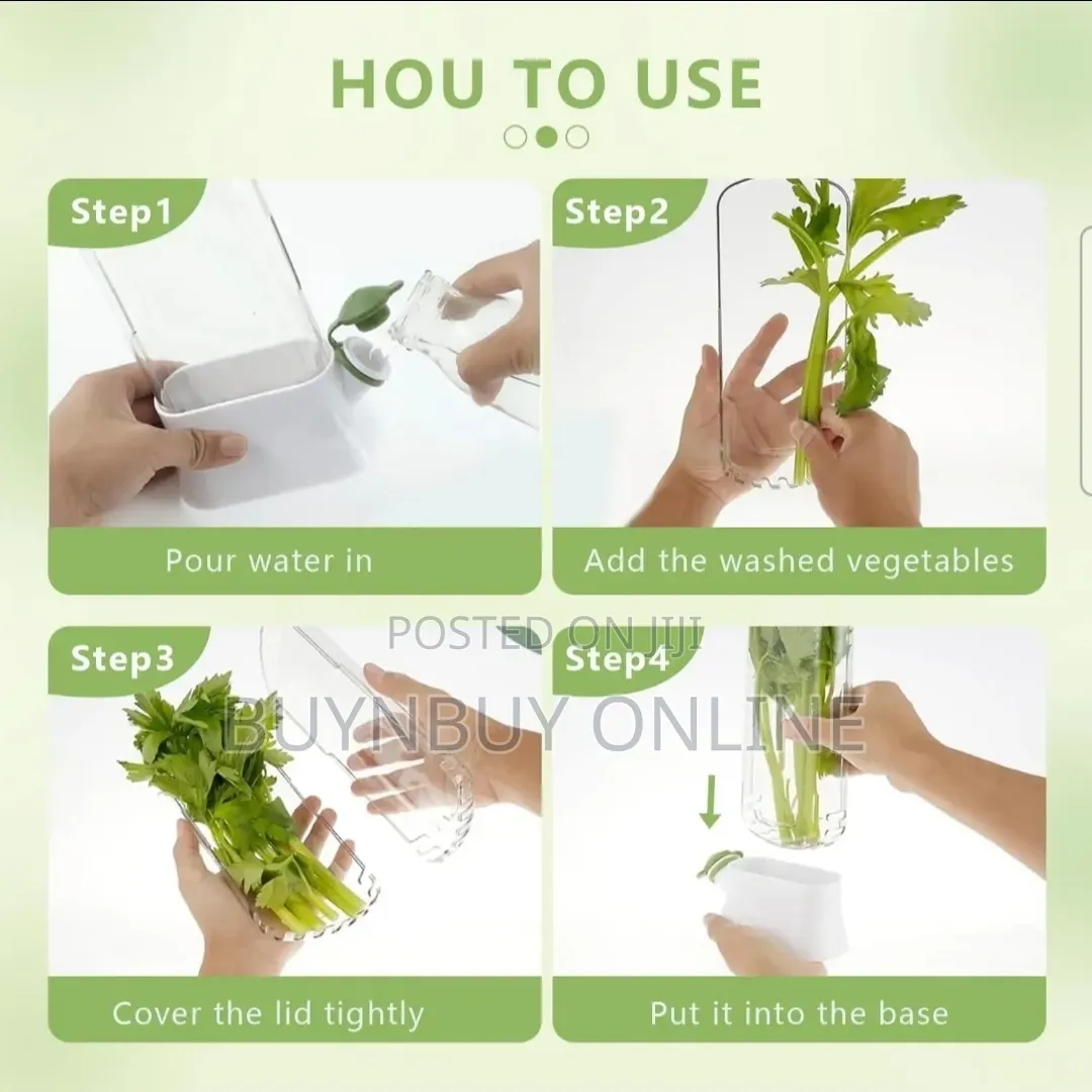 Herb Saver Vegetable Preservation Pod for Refrigerator